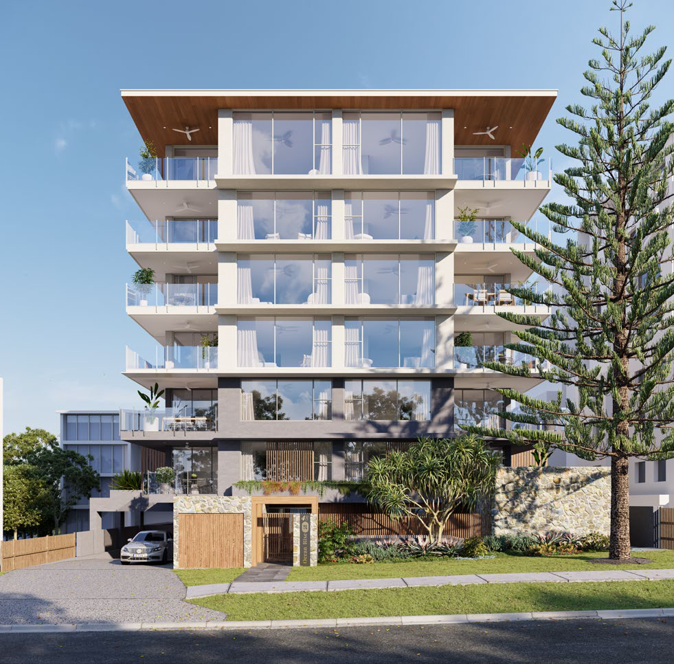 Ocean Rise building exterior at 48 King Street, Kings Beach